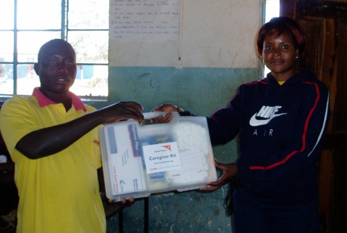 Hand over of Care Giver Kits